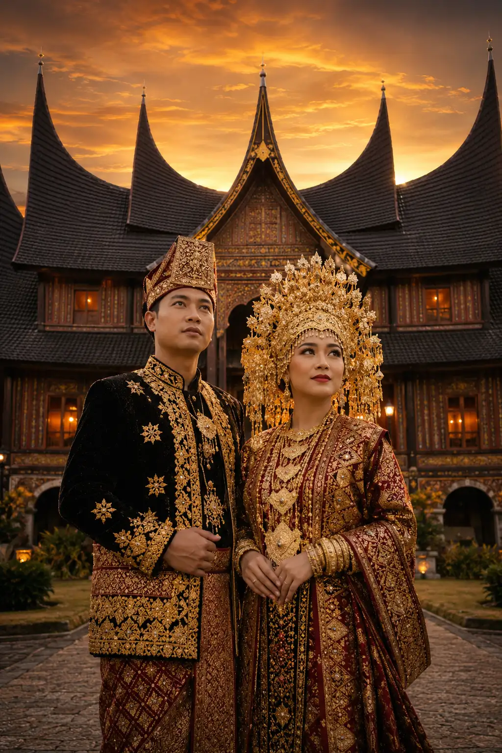 Sewa Baju Adat Minang - Wedding & Pengantin Daerah