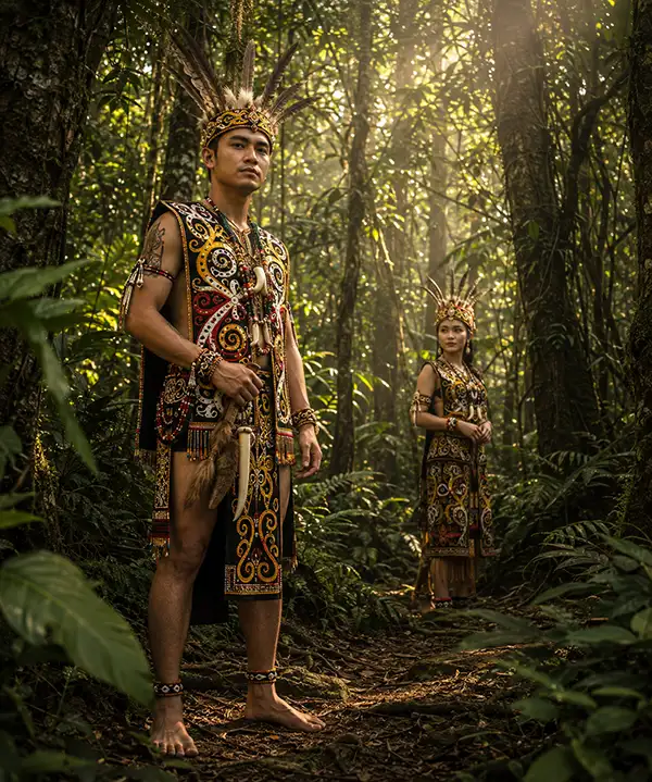 Baju Adat Dayak